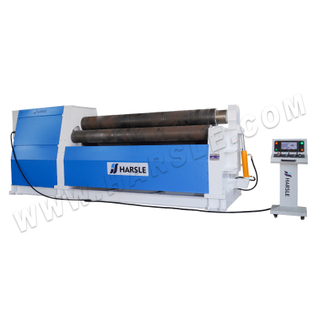 W12-16x3000 CNC Hidráulico 4 rodillos Rolling Machine Automático y proceso de rodadura